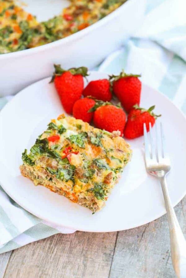 Make Ahead Low Carb Breakfast Casserole