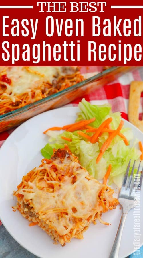 Easy Baked Spaghetti Dinner