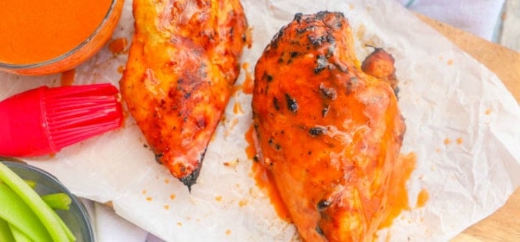 Poulet Buffalo grillé