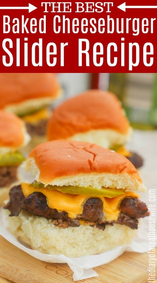 Easy Cheeseburger Sliders