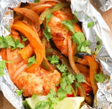 Grilled Chicken Fajitas