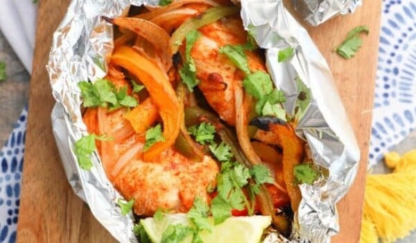 Grilled Chicken Fajitas