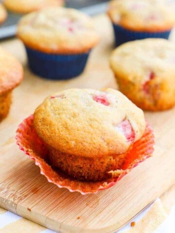 Strawberry Banana Muffins