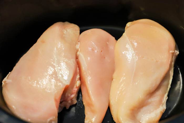 chicken in the slow cooker