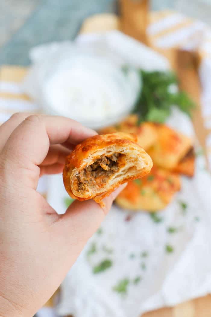 Taco Roll-Ups with a bite 