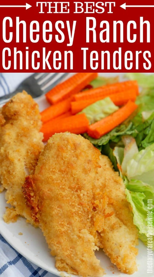Cheesy Ranch Chicken Tenders