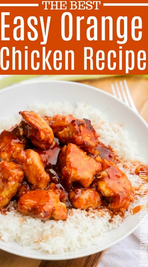 Easy Orange Chicken - The Diary of a Real Housewife