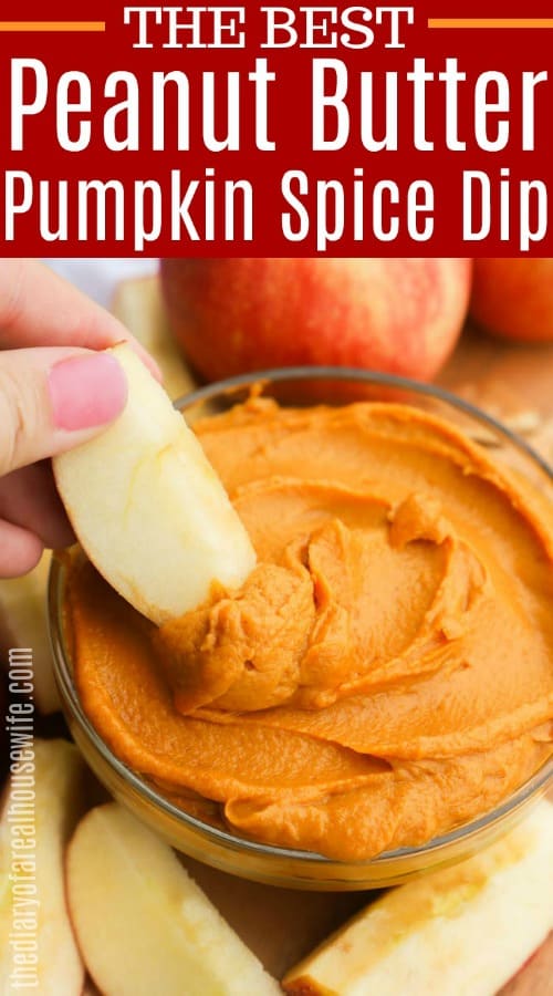 Peanut Butter Pumpkin Pie Dip