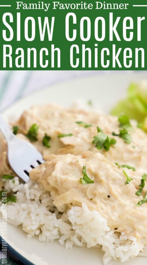 Slow Cooker Ranch Chicken