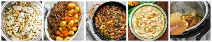 differnt Instant Pot Recipes