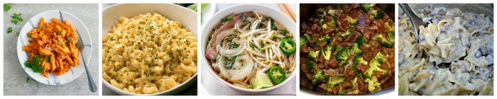 collage of Instant Pot Recipes 