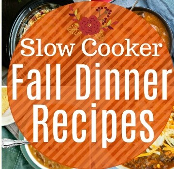 Slow Cooker Fall Dinner Recipes