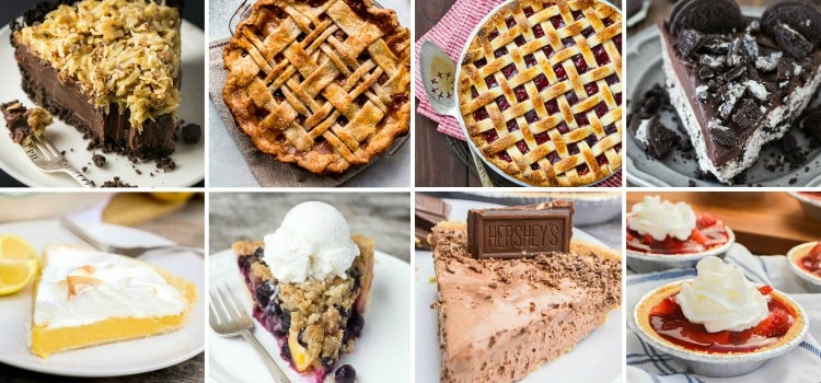 no-bake and bake pie recipes