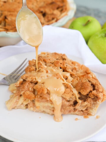 Caramel Dutch Apple Pie