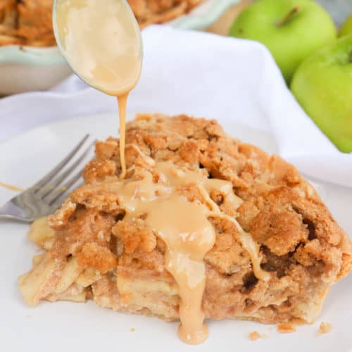 Caramel Dutch Apple Pie