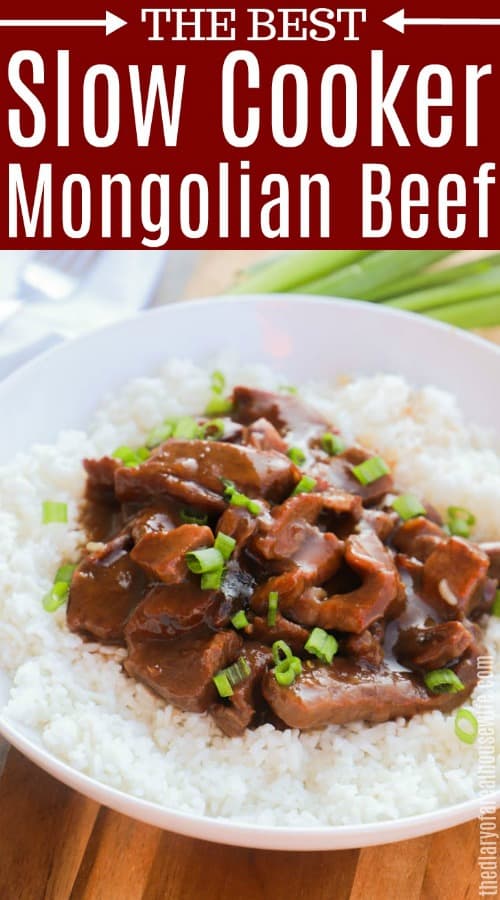 Slow Cooker Mongolian Beef