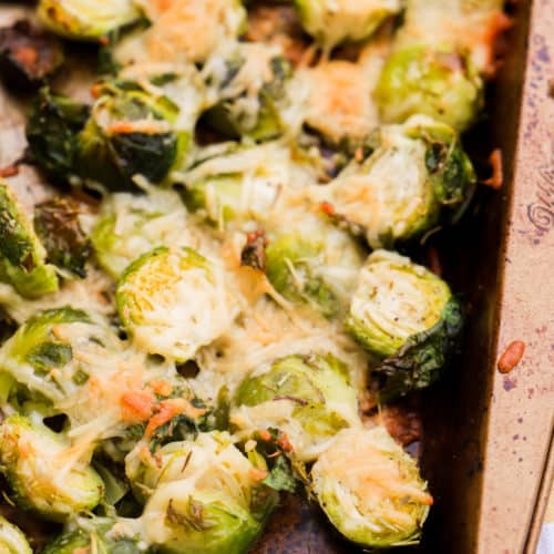 Parmesan Roasted Brussel Sprouts