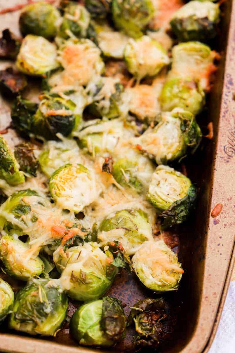 Parmesan Roasted Brussel Sprouts