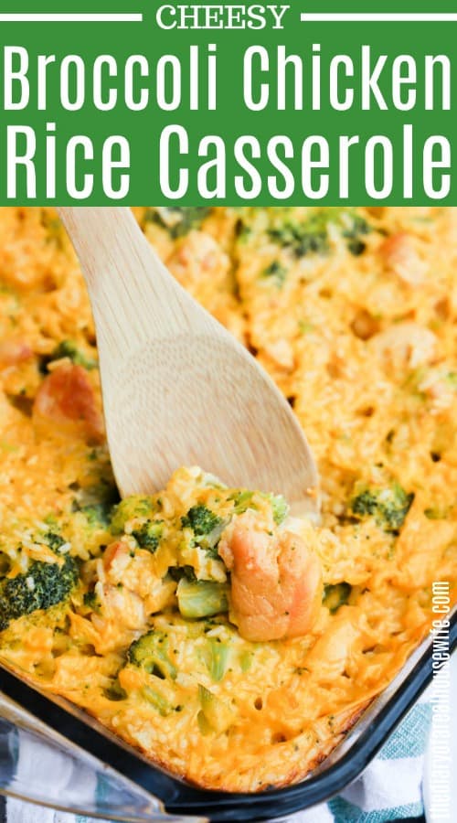 Cheesy Broccoli Chicken and Rice Casserole