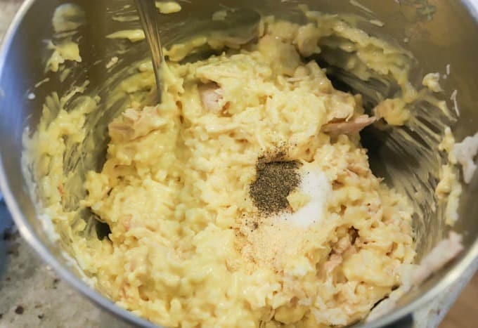 adding seasoning