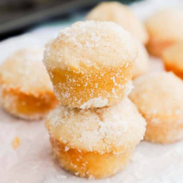 Sugar Donut Mini Muffins • The Diary of a Real Housewife