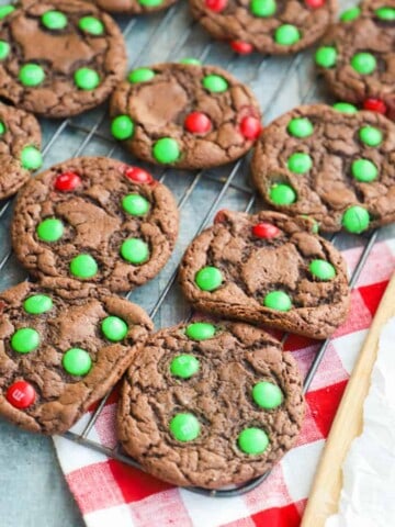 cake mix chocolate cookies