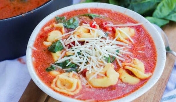 Creamy Tomato Tortellini Soup Recipe