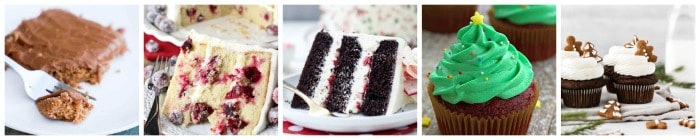 Christmas Dessert Recipes cakes