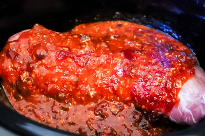 cooking Slow Cooker Cranberry Pork Loin