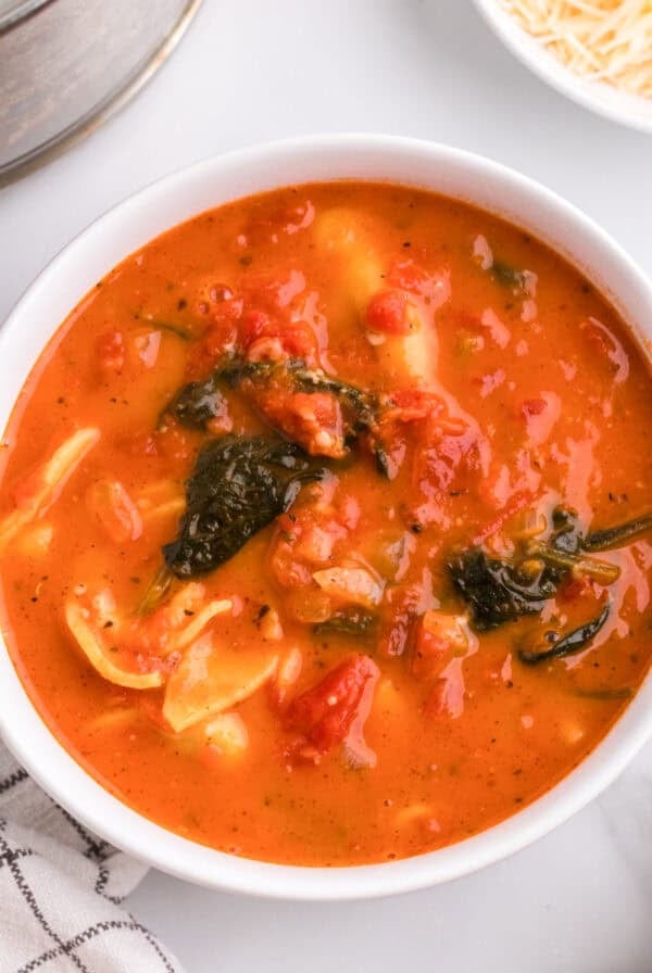Creamy Tomato Tortellini Soup Recipe
