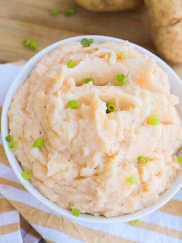 Cheddar Ranch Mashed Potatoes