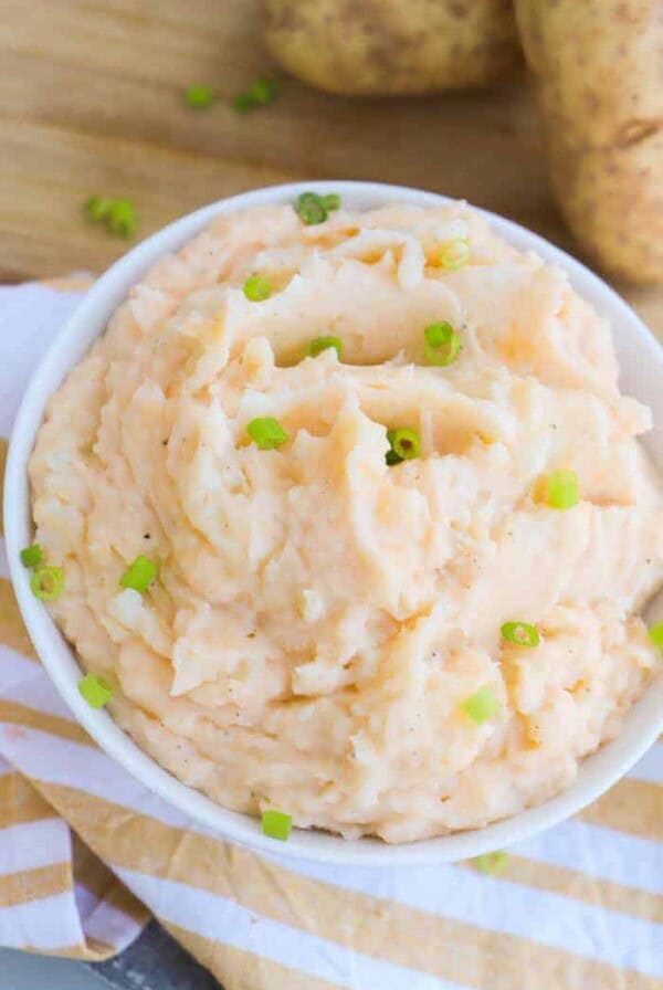 Cheddar Ranch Mashed Potatoes