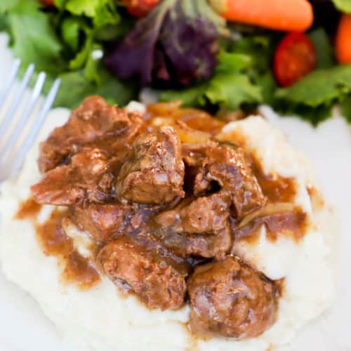 Slow Cooker Beef Tips