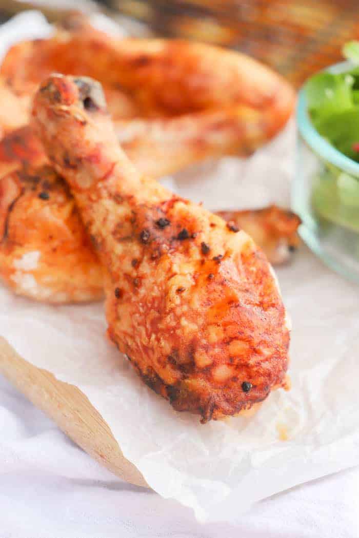 Baked Honey Garlic Chicken Legs The Diary Of A Real Housewife