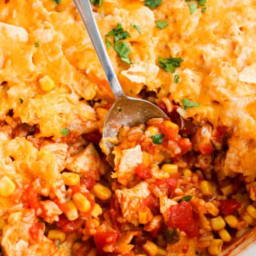 Chicken Taco Casserole