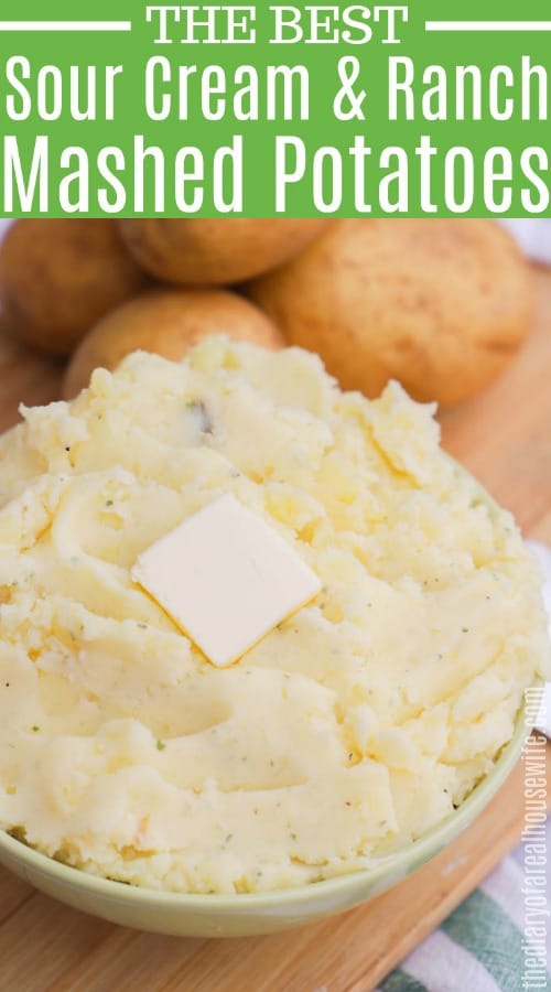 Sour Cream And Ranch Mashed Potatoes The Diary Of A Real Housewife
