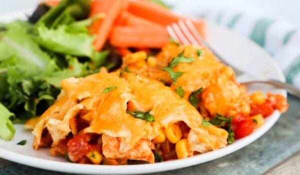 Chicken Taco Casserole