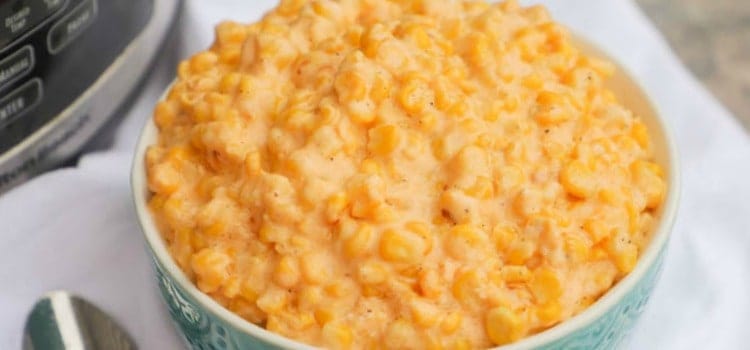 Slow Cooker Cheesy Creamed Corn The Diary Of A Real Housewife