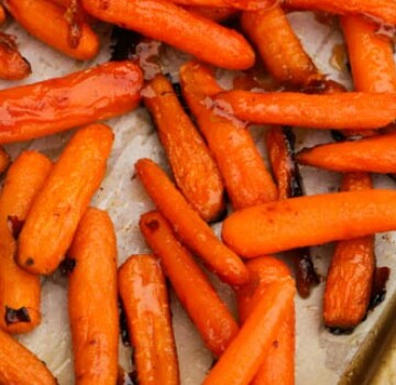 Roasted Maple Carrots