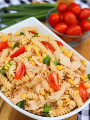 BBQ Chicken Pasta Salad