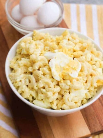 Deviled Egg Pasta Salad