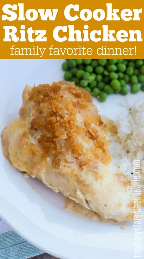 Slow Cooker Ritz Chicken The Diary Of A Real Housewife