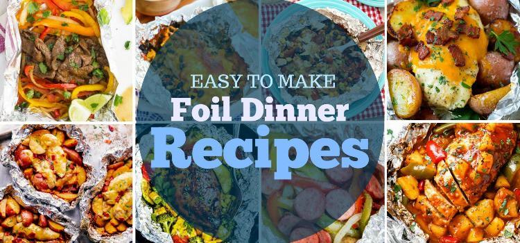 foil dinner recipes featured image