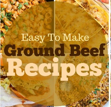 Ground Beef Recipes featured picture collage