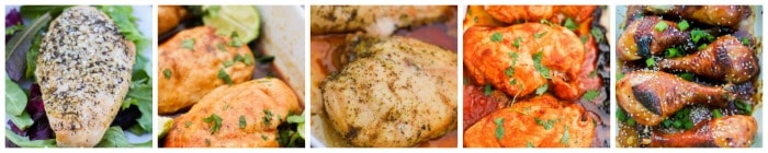 Easy Chicken Marinade Recipes collage 2