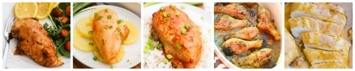 Easy Chicken Marinade Recipes picture collage