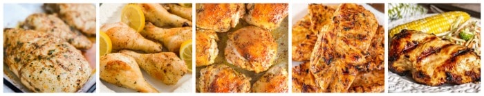 Easy Chicken Marinade Recipes picture collage 4