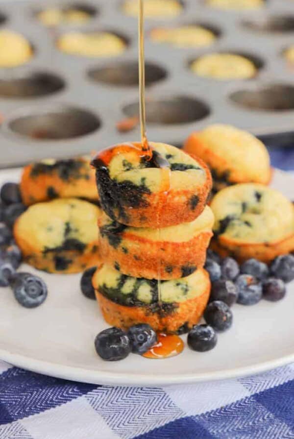 pancakes in plate