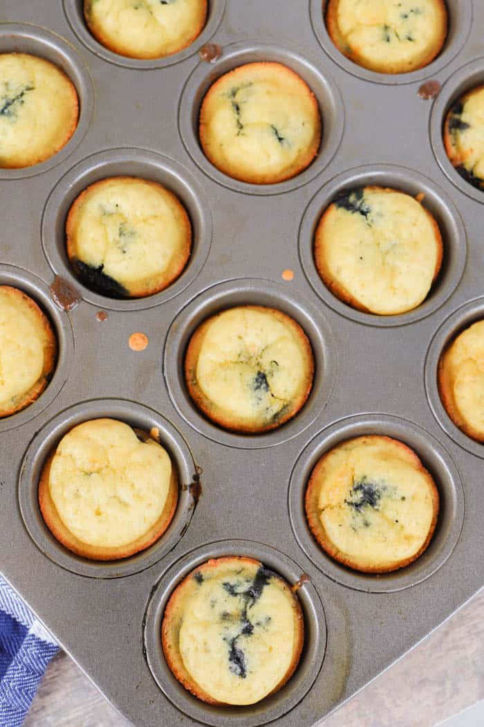 pancakes in the muffin tin