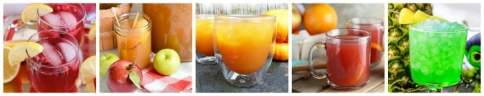 Fun Kid Friendly Halloween Drinks collage 3